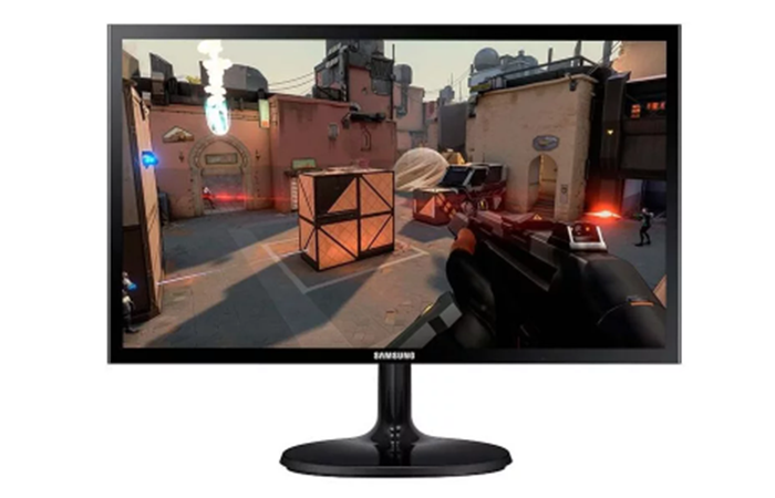 Monitor Samsung LED 23.5" Widescreen Curvo, Full HD, HDMI/VGA, FreeSync - LC24F390FHLMZD