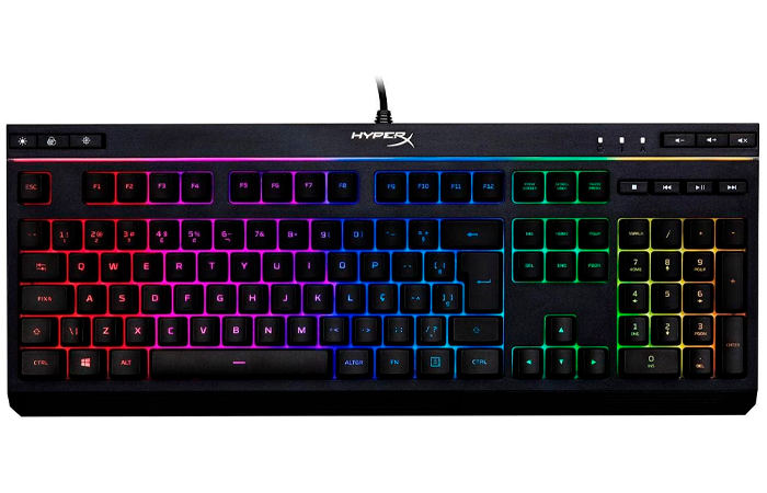 teclado hyperx alloy é bom