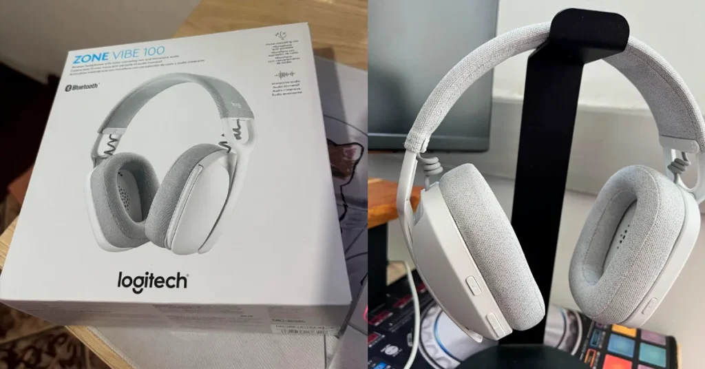 Headset sem fio Logitech Zone Vibe 100 é bom? Confira detalhes sobre conforto e bateria