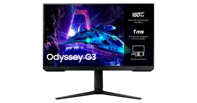 Monitor Odyssey G3 27 é bom? Vale a pena pelos 180Hz